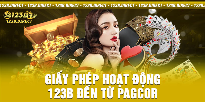 Giấy phép hoạt động 123B đến từ Pagcor