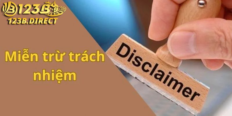 Miễn trừ trách nhiệm phía nhà cái